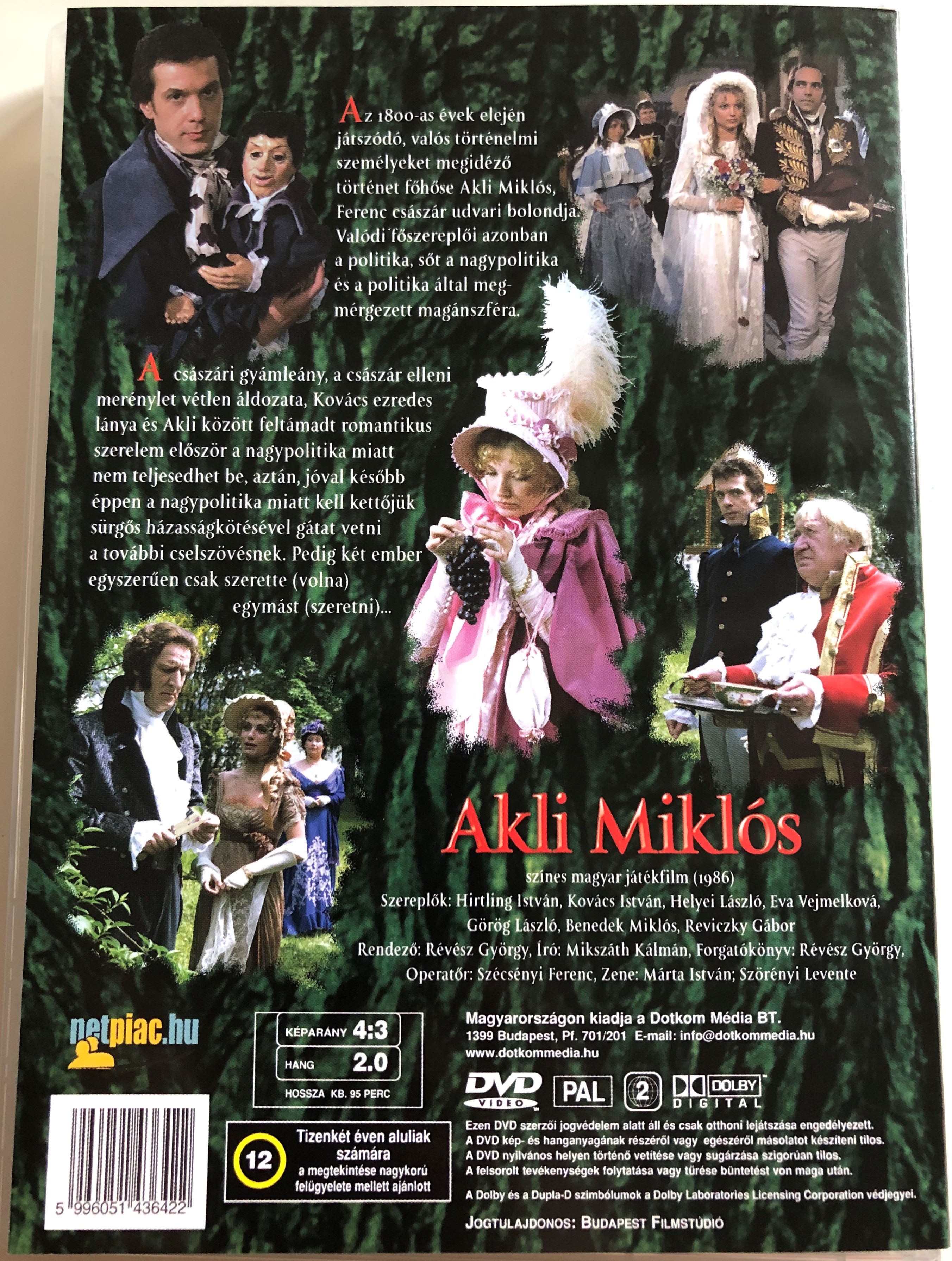 Akli Miklós DVD 1986 Mikszáth Kálmán regénye alapján 1